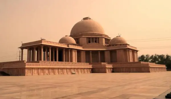 Dalit Prerna Sthal in Noida featuring cultural monuments and wide open spaces
