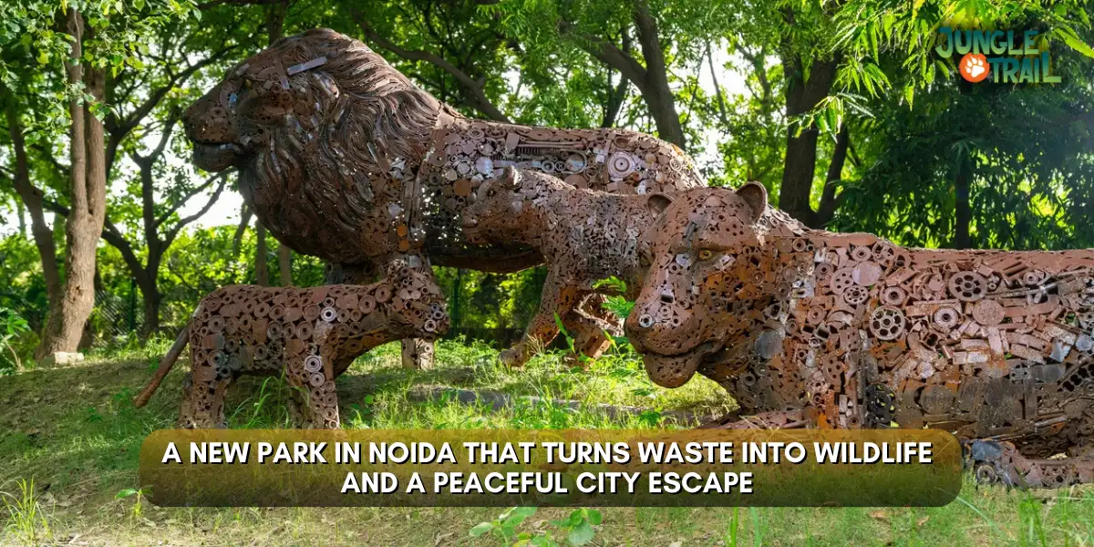 A New Park in Noida That Turns Waste into Wildlife and a Peaceful City Escape