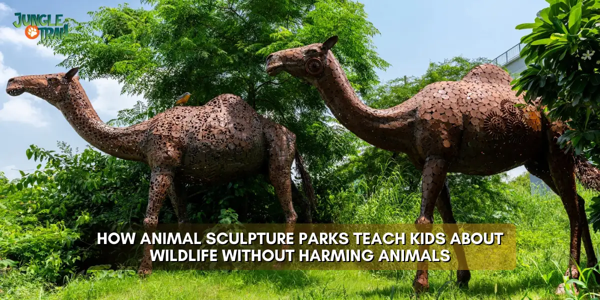 How Animal Sculpture Parks Teach Kids About Wildlife Without Harming Animals