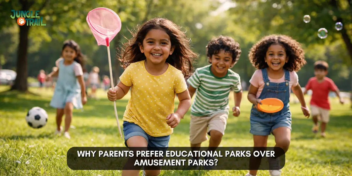 Why Parents Prefer Educational Parks Over Amusement Parks