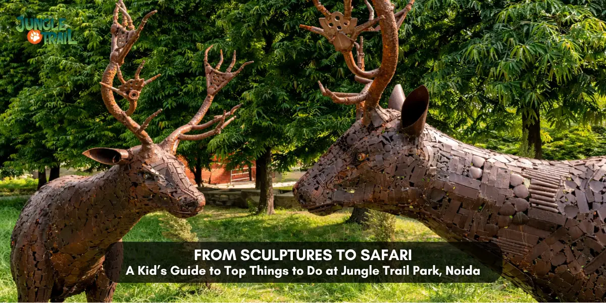 From Sculptures to Safari: A Kid’s Guide for Top Things to Do at Jungle Trail Park, Noida