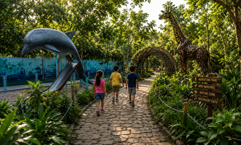 Jungle Trail A Kids Park Designed Around Exploration