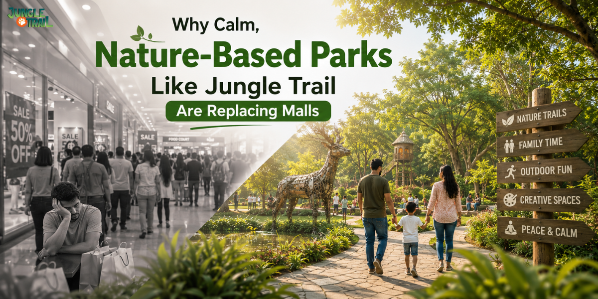 Why Calm, Nature-Based Parks Like Jungle Trail Are Replacing Malls