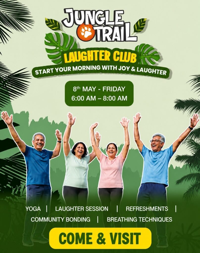 Jungle Trail Park Noida Laughter Club