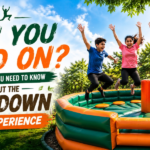 Meltdown ride experience at Jungle Trail Noida with kids enjoying an outdoor adventure ride.