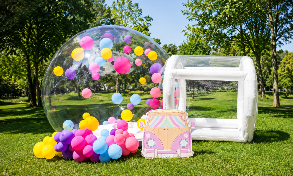 Experience Bubble House Fun at Jungle Trail Noida