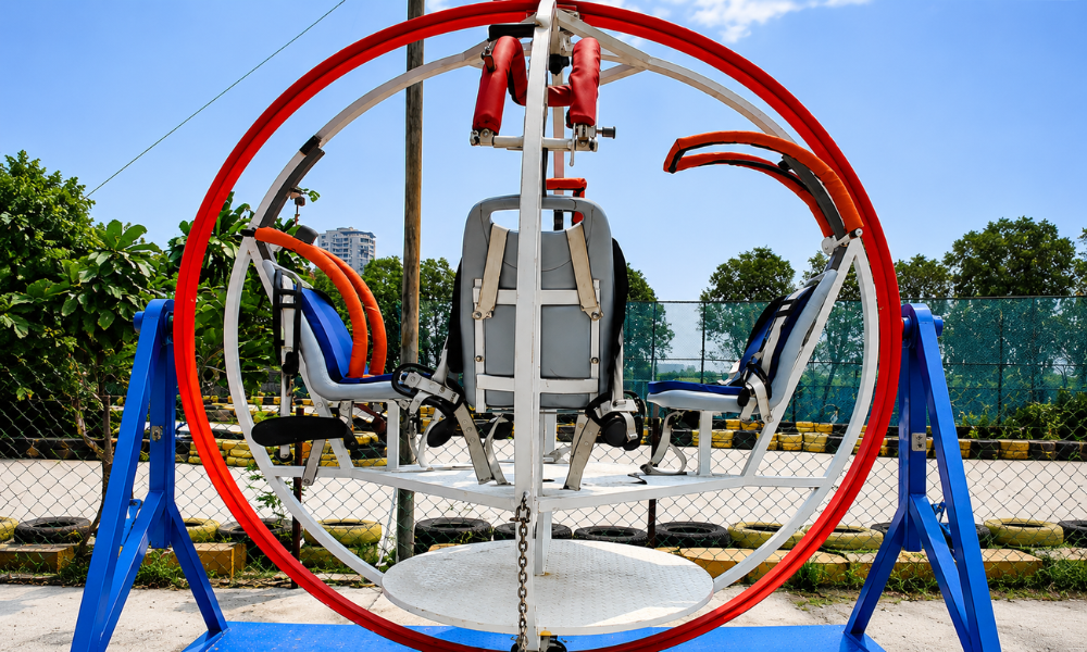 Jungle Trail Experience the Gyroscope Ride at Jungle Trail Noida