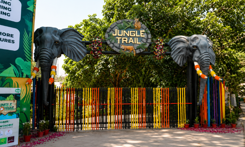 entrance of Jungle Trail Noida