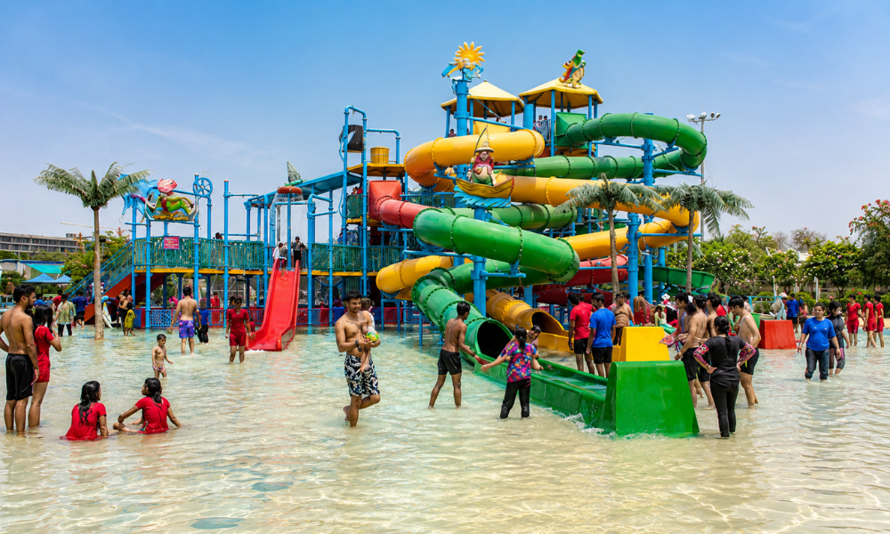 water slides for different age groups