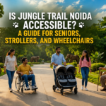 Jungle Trail Noida accessibility for seniors, strollers, and wheelchair users