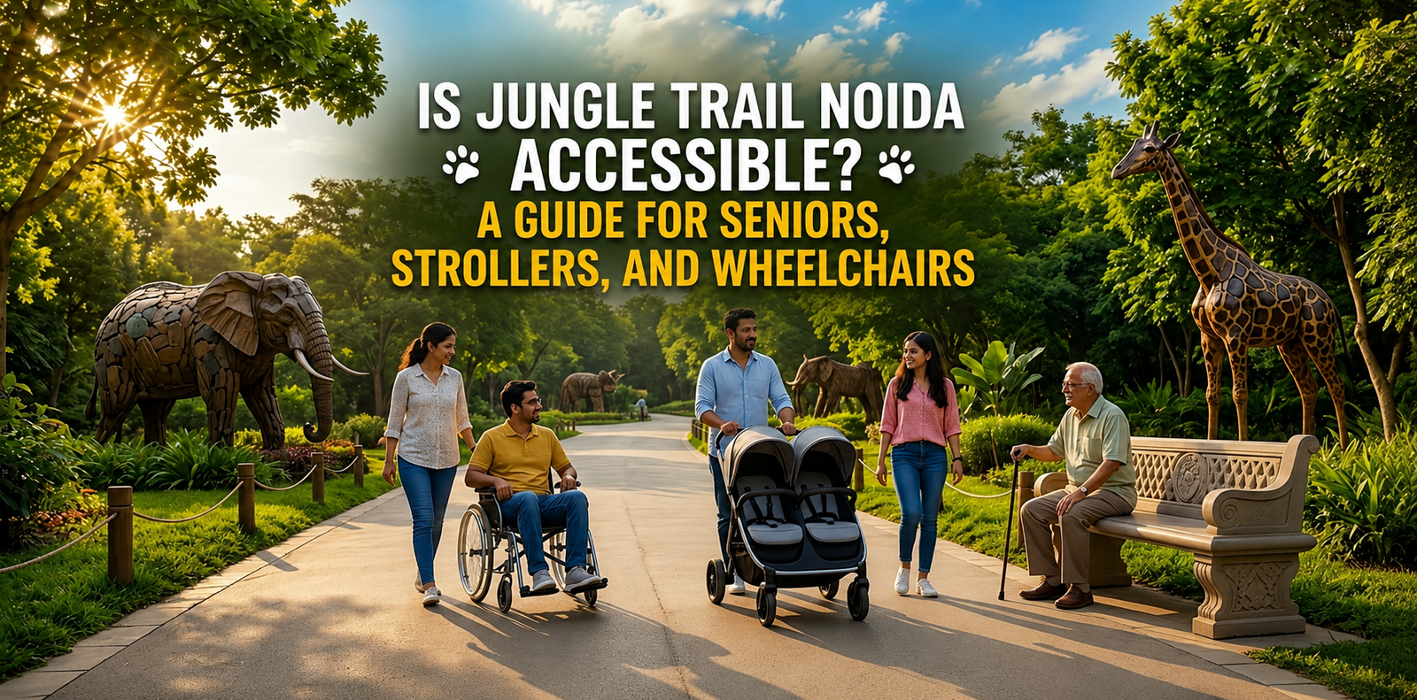 Is Jungle Trail Noida Accessible? A Guide for Seniors, Strollers, and Wheelchairs