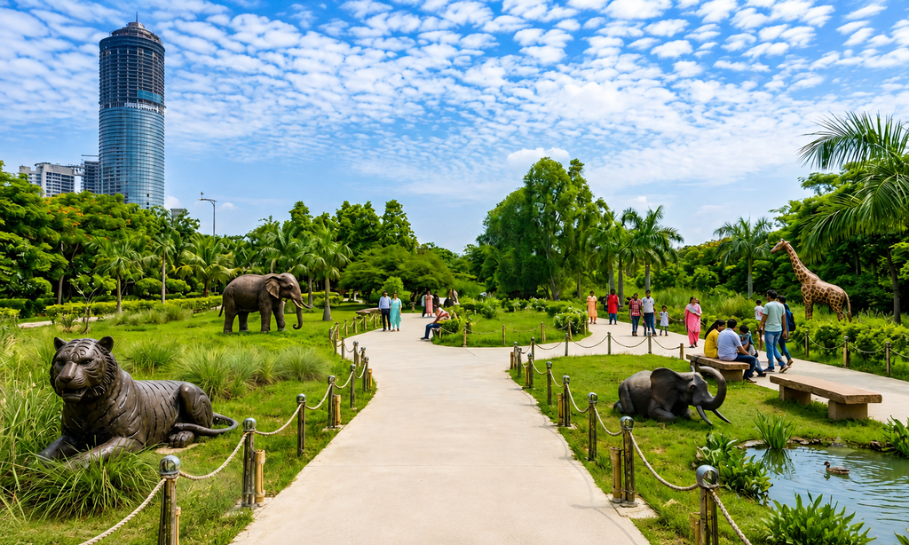 Jungle Trail Jungle Trail vs. Zoo Noida: Accessibility Compared